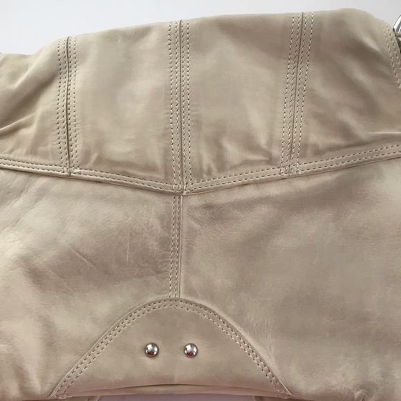 Bebe Leather Unique Shoulder Bag - Picture 6 of 8